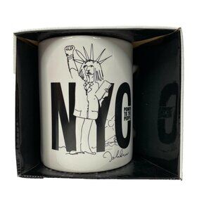 John Lennon NYC Power To The People Coffee Cup Mug Boxed 8 Oz 2011 Collectible